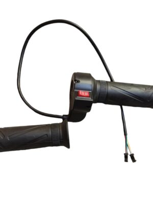 Maneta de acceleratie pentru scutere electrice cu trei trepte de viteza si senzor Hall compatibil cu city coco smartbalance harley chopper 36v 48v mopede electrice sau alte modele