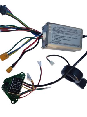 Set controler pentru Kugoo Kirin S1 controler frană accelerație compatibil cu trotineta electrica Kugoo Kirini S1