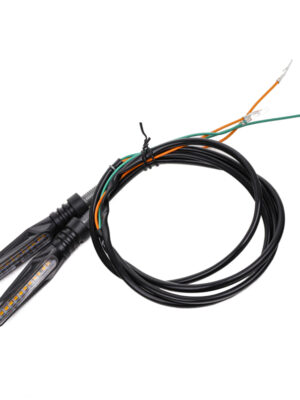 Set 2 Semnale dinamice pentru scuter electric Citycoco Harley Chopper roti late speciale pe 60v 48v