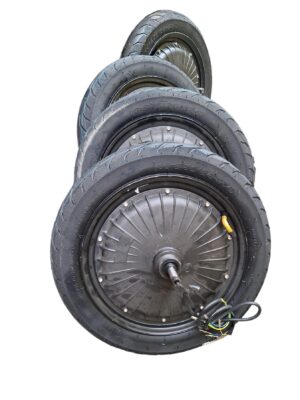 Motor de Scuter electric 350W 14x2.50 cu anvelopa complet echipat motorul este compatibil cu moped electric  Federal GO