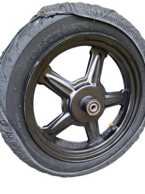 Roata cu anvelopa de 14x2.50 inch complet echipata cauciuc janta 14x2.50 scuter electric