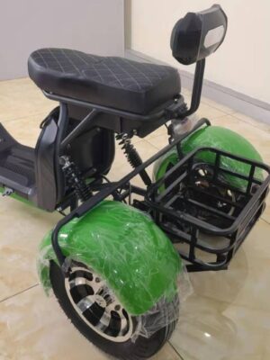 Coş metalic SPATE pentru triciclu electric model universal cos moped