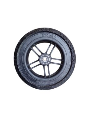 Cauciuc 200x50 + Jantă pentru Trotinete electrice – Fără Cameră, Fără Pană