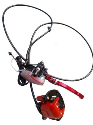Kit frana hidraulica spate stanga scuter electric CityCoco cu senzor si etrier