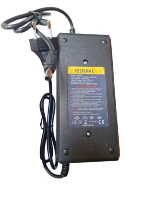 Incarcator inteligent cu ventilator 48V 3Ah pentru trotinete electrice – DC 2.1