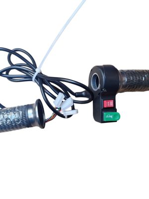 Acceleratie Citycoco Scuter Electric 3 Trepte + Claxon, Cablu 140 cm, Maneta Universala