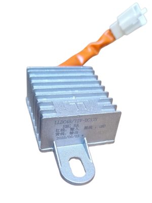 Invertor lumini scuter electric 48V/60V/72V → 12V 8A EMC – modul alimentare accesorii