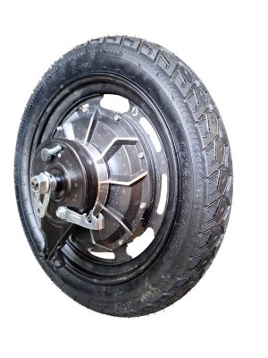 Motor roata moped electric 48V 350W 16x2.50 complet cu anvelopa 16x2.50 (64-305)