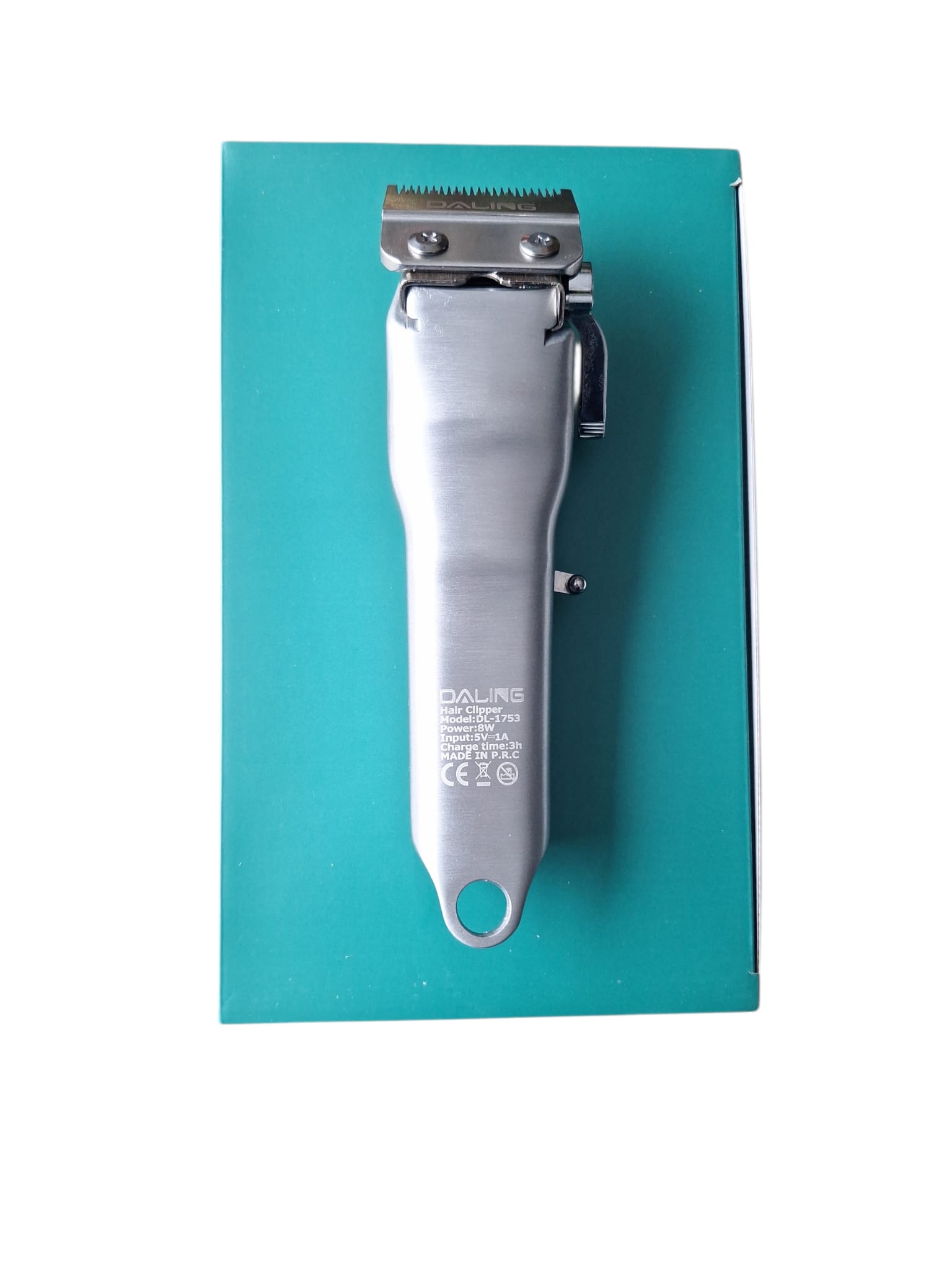 Trimmer profesional metalic, încărcare USB, lame oțel, ideal pentru contur și tuns precis. - imagine 4