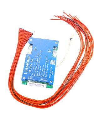 Placa BMS 48V 13S 50A Li-Ion cu balansare pentru baterii 18650 – protectie baterie electrica