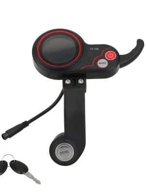 Bord trotineta electrica TF-100 LCD cu acceleratie – display Kugoo M4 / M4 Pro cu cheie ZQ-100