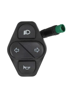 Buton trotinete electrice Kukirin G2, M4 multifuncțional ,utilizat pentru controlul semnalizării, farului și claxonului.