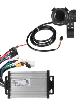 Controller trotineta electrica 36V 48V 60V 25A cu display LCD acceleratie set complet DAMAO universal