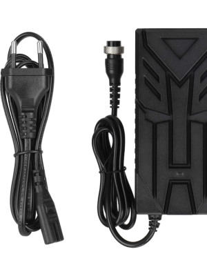 Incarcator rapid 54.6V 3A trotineta electrica GX16 3 pin 48V Li-Ion cu ventilator