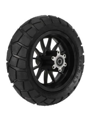 Roata completa trotineta electrica kukirin g2 pro 9 inch anvelopa 9x3.0-5.5 tubeless janta