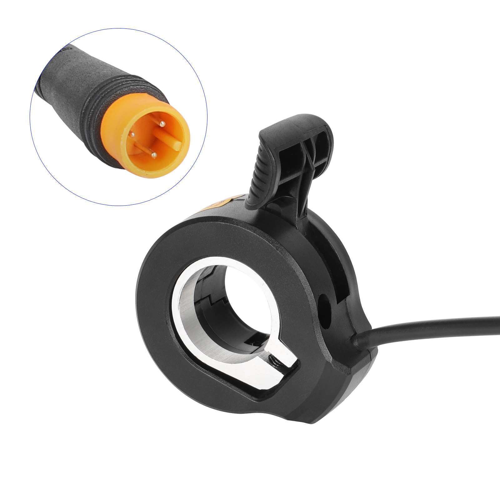 Acceleratie pentru trotineta electrica Kugoo G2 Pro, conector 3 pin waterproof, compatibil 24V-72V