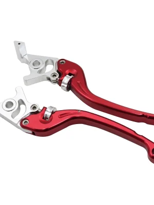 Set manere frana aluminiu CNC pentru CityCoco / scuter electric, stanga + dreapta, compatibil universal, montaj rapid.