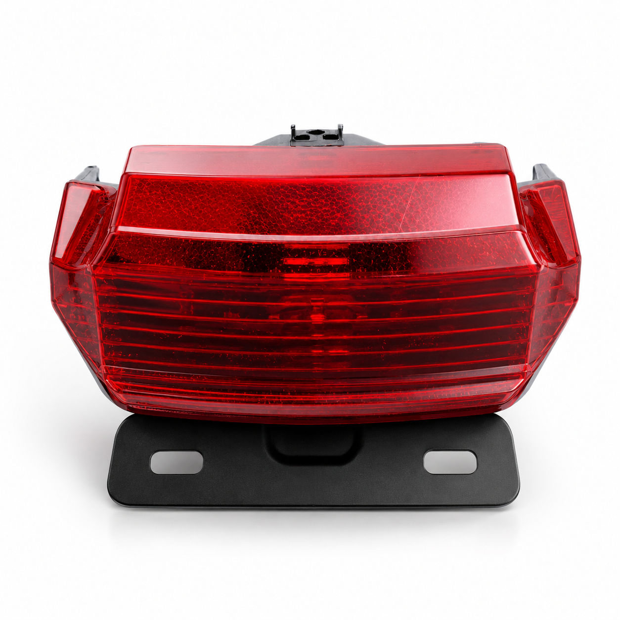 Lampa stop spate LED pentru moped electric scuter electric 12V cu suport numar frana semnalizare Citycoco Chopper