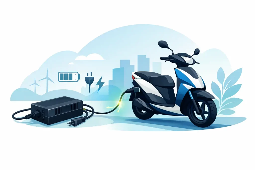 Încărcător scuter electric 60V - alegerea corectă