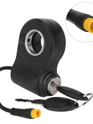 Contact cu Cheie si Mufa Waterproof 3 Pini pentru Kukirin G2 Pro, G2 Max, Kugoo Kirin si Trotinete Electrice