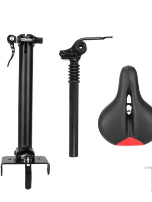Scaun cu Tija si Amortizor pentru Trotineta Electrica Kugoo M4 M4 Pro Sa trotineta Reglabila pe Inaltime si Rabatabila