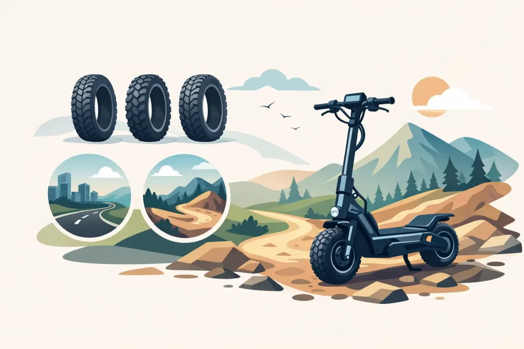Cum alegi anvelopa off road scooter electric