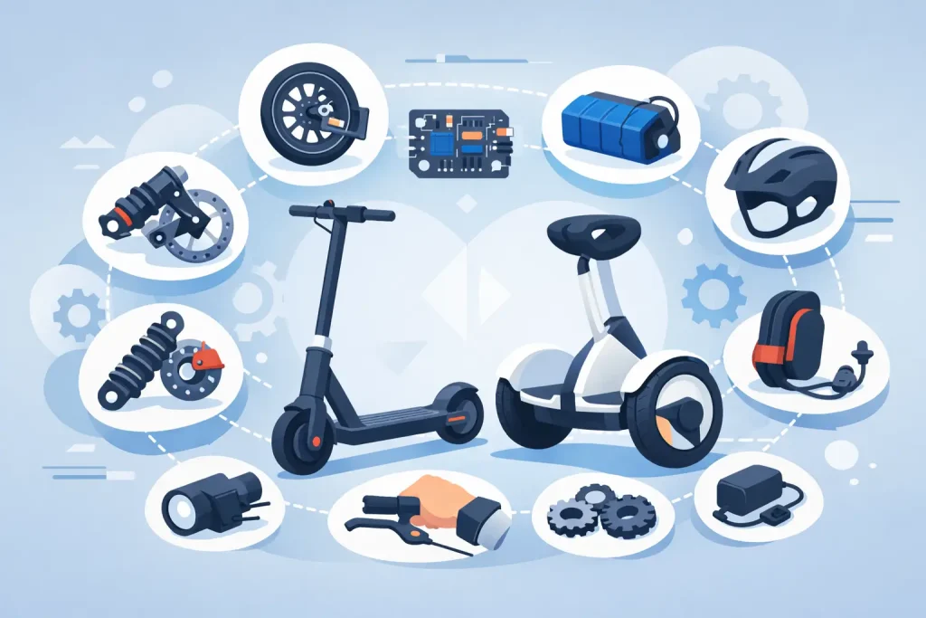 Ghid compatibilitate piese Xiaomi Ninebot