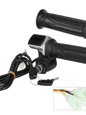 Acceleratie 36V cu Afisaj LCD si Contact cu Cheie pentru Trotineta Electrica si Bicicleta Electrica ATV