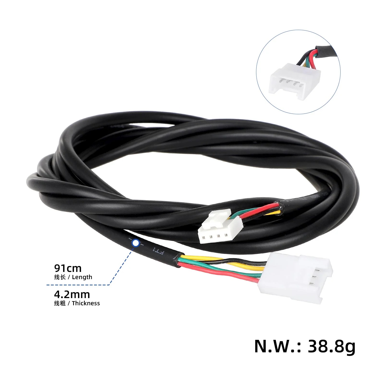 Kit Controller 36V + Display Bluetooth + Acceleratie + Far + Stop pentru Ninebot Segway G30 Max – Set Complet - imagine 5